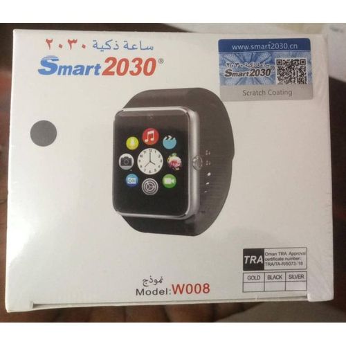Watch Montre Bluetooth Connectée - SIM - Carte Mémoire - Caméra