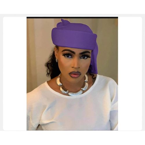 Foulard chapeau-Violet