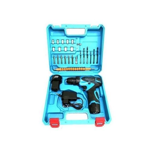 Perceuse Visseuse Sans Fil 18v +2Batteries Et 25 Accessoires Mod1
