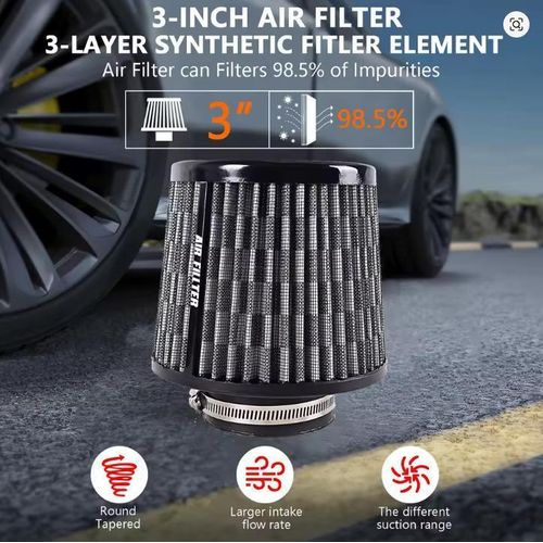 Filtre à air automobile GM amélioré de 76 mm/3 pouces