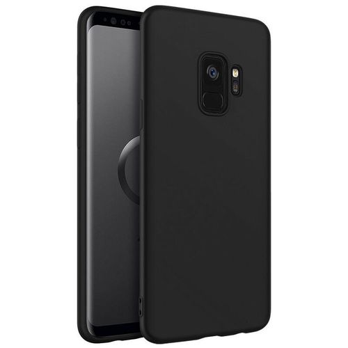 Coque En Silicone Compatible Samsung Galaxy S9 - NOIR
