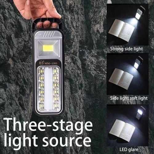 CHIC Lampe LED Avec Panneau Solaire Et Fonction De Charge