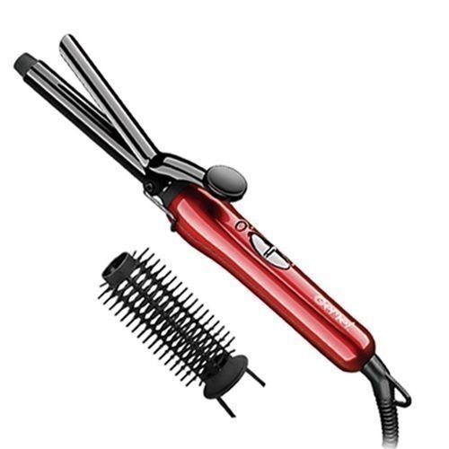 Brosse Electrique De Cheveux 2 En 1 GM-2906 - Rouge/Noir