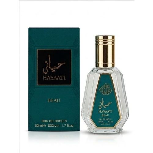 Hayaati Beau Eau de Parfum 50ml – Parfum Mixte Longue Tenue – Élégance Moderne & Fraîcheur Intense