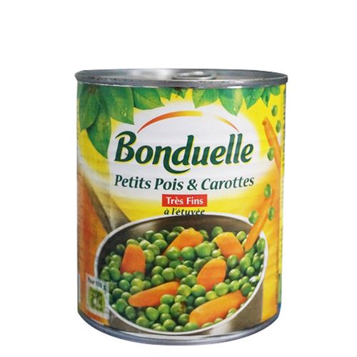 Petits Pois Carottes Très Fins Bonduelle 800g