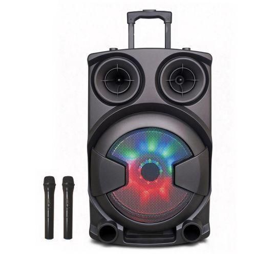 Baffle haut-parleur avec 2 micros