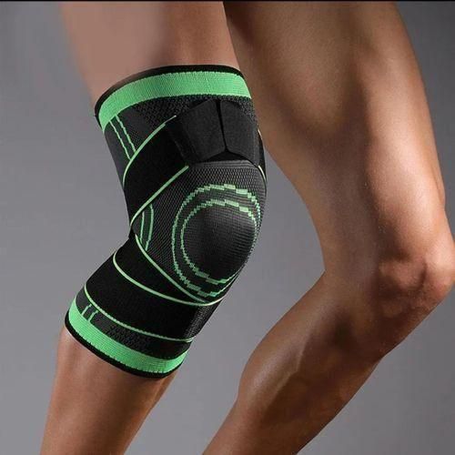 Genouillère de Compression Sport – Protection Articulation Genou – Réglable & Respirante – Anti-Douleur – Fitness, Course, Basket, Gym – Unisexe