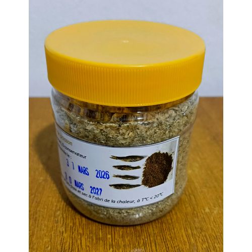 Poudre de poisson sec 100 naturelle