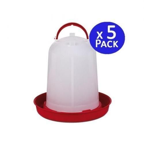 Abrevoir 6 litre lot de 5