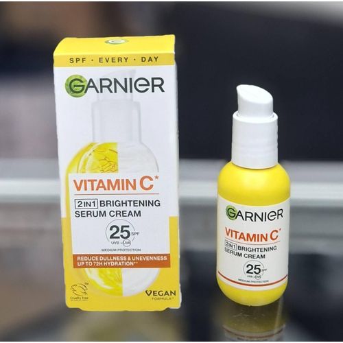 Formule 2 en 1 avec sérum et crème hydratante SPF 25