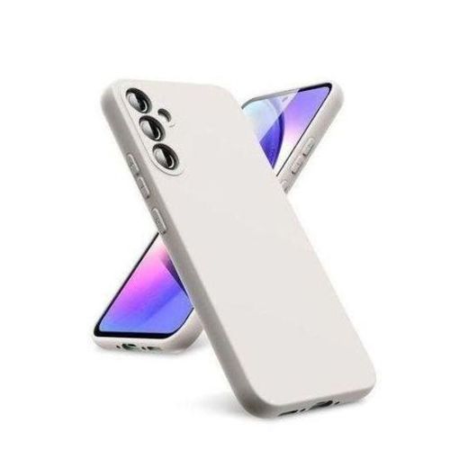 Coque En Silicone Compatible Samsung Galaxy A16 Avec Antichoc - BLANC