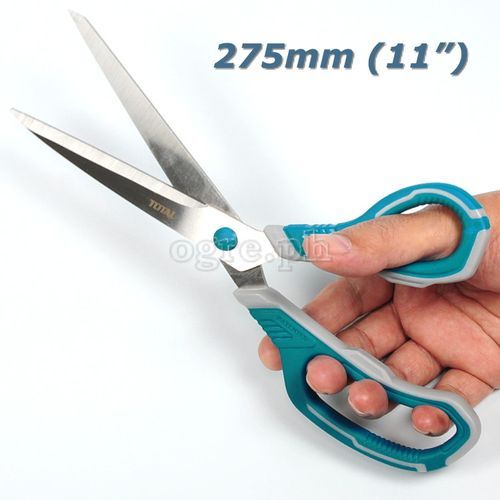 Paire De Ciseaux Professionnelle TOTAL 275mm(11) -Bleu