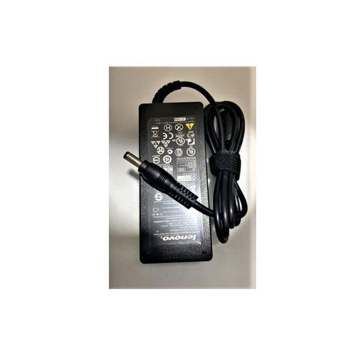 Chargeur Lenovo20V 4.5A B MOYEN + Câble De Chargeur Ordinateur Portable – Noir