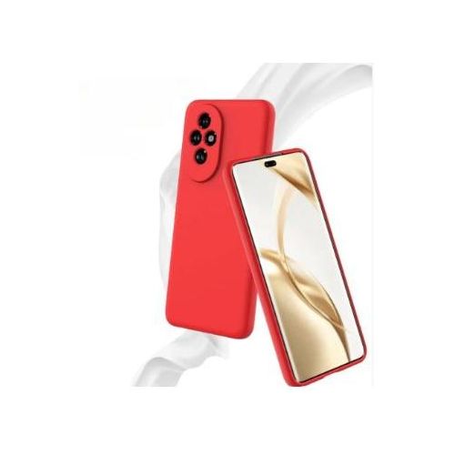 Coque En Silicone Compatible Pour Honor 200 Pro - ROUGE