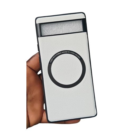 Coque Pixel 6a blanc magnétique