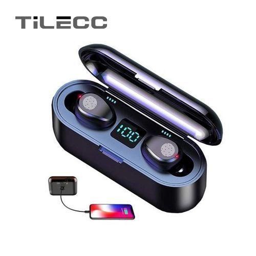 TiLECC Écouteurs Bluetooth Stéréo - Pioneer F9 - Noir