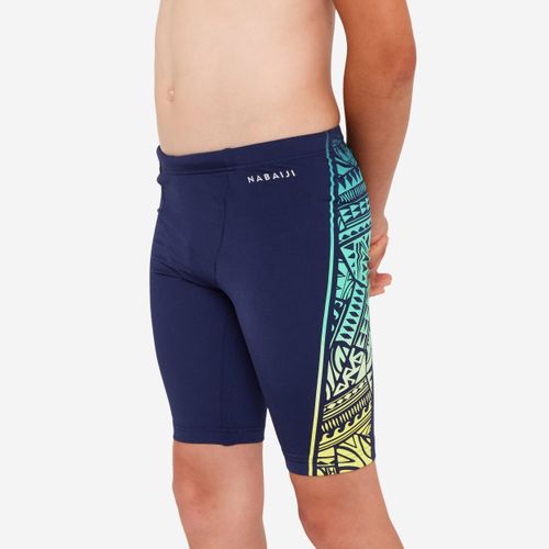 Maillot De Bain Jammer Natation - Garçon Ado - Fitib Fatu - Jaune