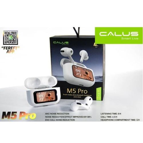 Écouteurs sans fil Bluetooth avec écran Tactile M5 Pro Bonne Qualité