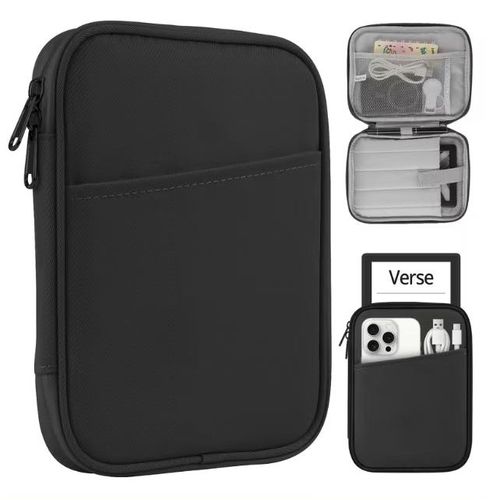 Housse universelle pour tablettes 7-8 pouces compatibles avec F ire HD 8/F ire HD 8 Plus, iPad mini (6e génération) 8,3 (2021), iPad mini 5/4/3/2/1, Tab A8 et autres tablettes Android 7-8 pouces - Noir