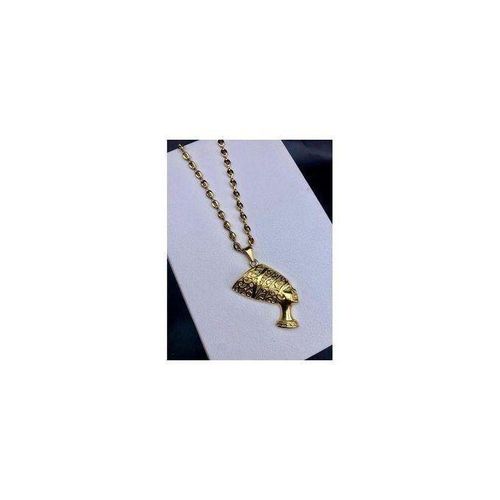 Le Collier Chaîne Homme Grain De Café Plaqué Or