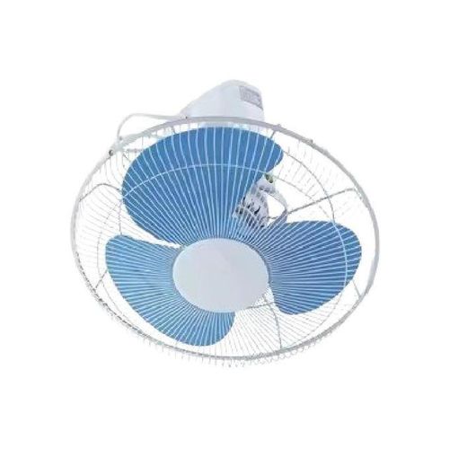 Metro Ventilateur De Plafond - Blanc/Bleu