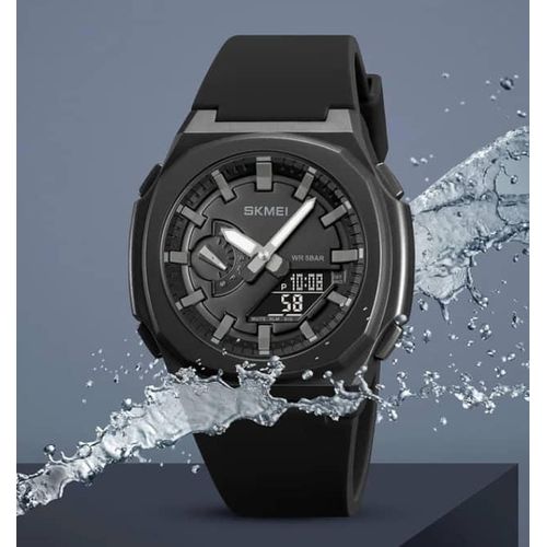 Montre-Bracelet Skmei Noir 2091 Analogique et Numérique – pour Homme