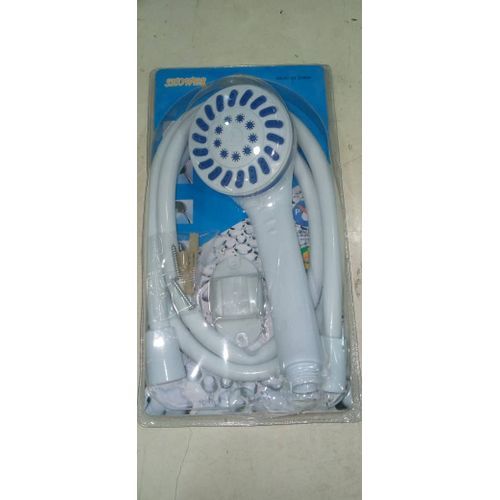 Robinet De Douche Flexible En Plastique - Blanc
