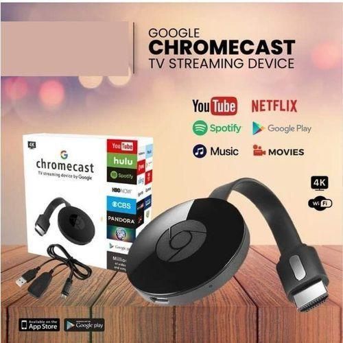 Google Chromecast TV Streaming Device / Clé de Diffusion Multimédia