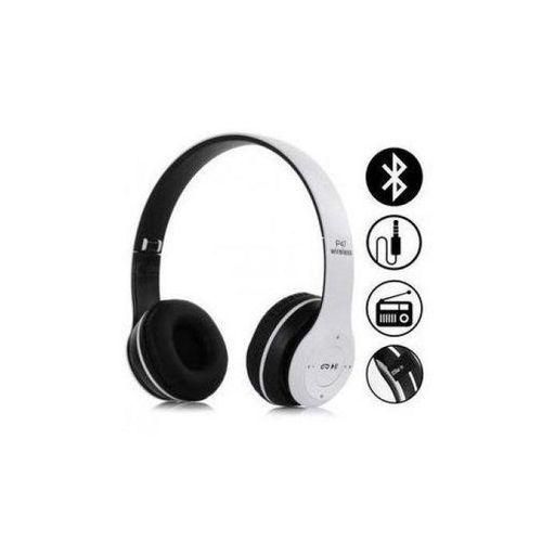 Casque Bluetooth P47 Sans Fil Pliable Avec Microphone Stéréo
