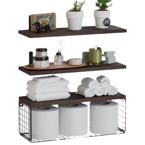 etagere murale salle de bain, etagere wc, etagere flottante bois metal, panier mural papier toilette, rangement mural cuisine, etagere deco