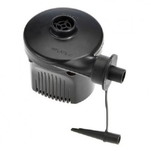 Pompe à Air Electrique Avec 3 Embouts Pour Matelas ,Coussin Gonflable - Noir