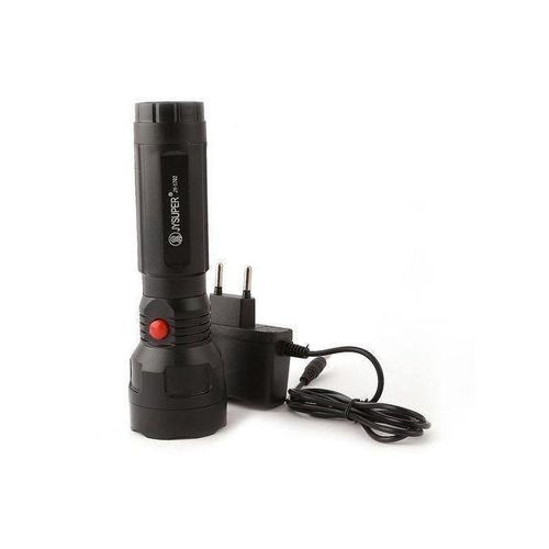 Puissant orche Led Flash Rechargeable Très Puissant - Noir