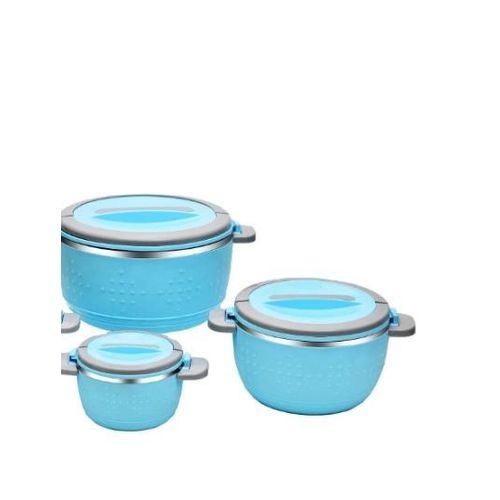 Soupière Glacière 3 Pièces Bleue