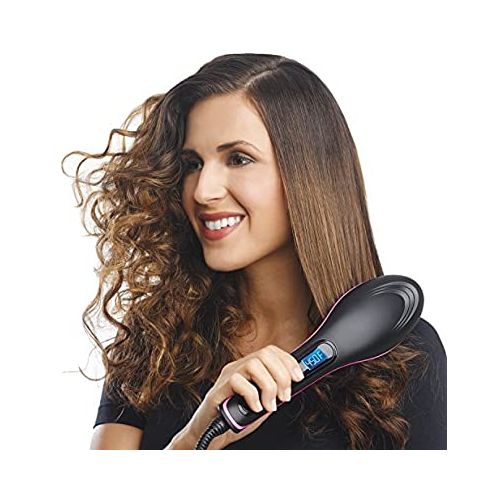Brosse Chauffante à Lisser Les Cheveux
