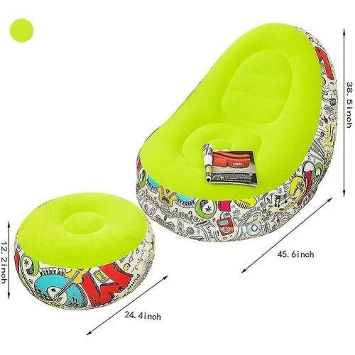 Fauteuil Gonflable avec pompe offert