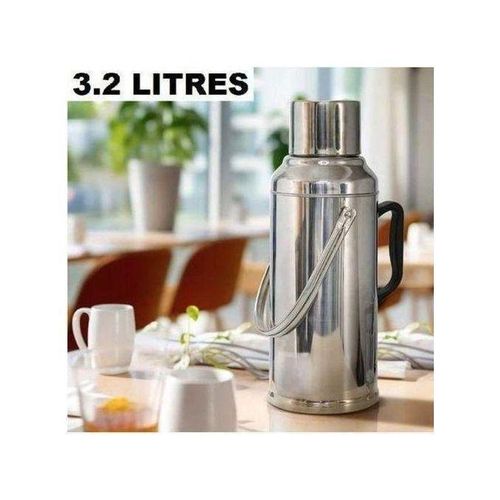 Thermos Isotherme - Thermos 3.2 Litre - Thermos A Cafe Inox - Argent