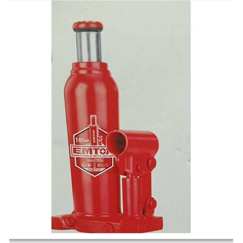 Cric Bouteille Hydraulique 10 Tonnes - EMTOP EHJK1101