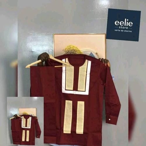 Tunique Homme De Couleur rouge