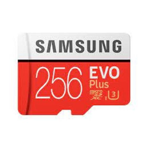 Carte Mémoire Evo 256G - Rouge/Blanc