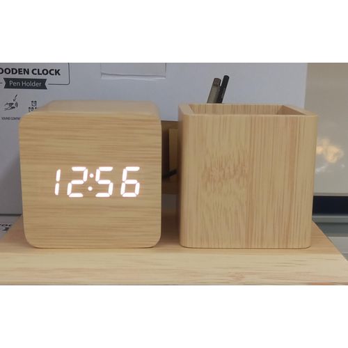 Horloge numérique lumineuse - Réveil, calendrier