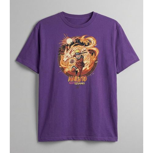 T-shirt Manga Naruto Uzumaki – Édition Spéciale Rasengan & Kyubi