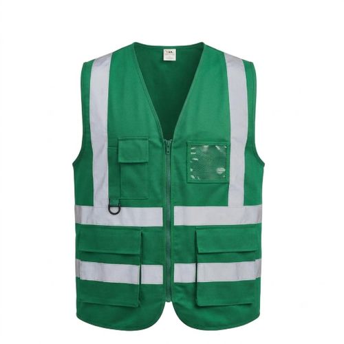 Gilet de Sécurité Réfléchissant Réglable Pro-Visibility – Haute Protection pour Chantier, Auto & Moto – Taille Universelle – Pour Chantier et Industrie