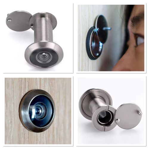Visionneuse de Porte – Œilleton Judas optique avec Couvercle de Confidentialité