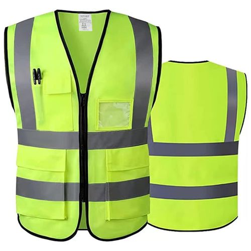 Gilet Réfléchissant Standard Multi Poche Couleur Vert