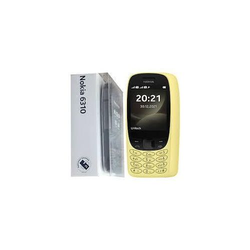 Nokia 6310 - Double Sim - Radio FM - Jaune