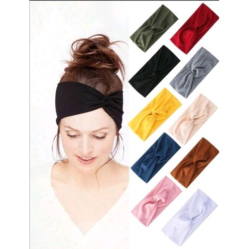 1 Bandeau pour Cheveux et Perruque - Blanc