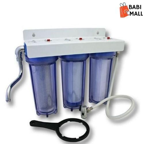 Système De Filtrage Et Purification D'eau à 3 Réservoirs - Filtre Eau Bleu