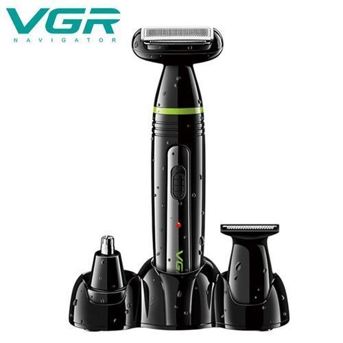 Tondeuse à Sourcils Et Barbe électrique Rechargeable 3 En 1 VGR V016 -Noir