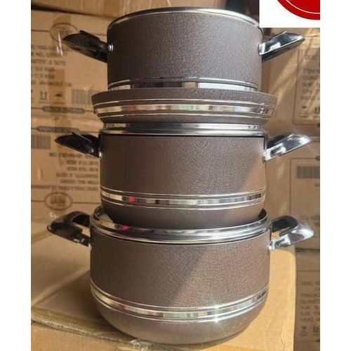 Casserole 3 Pièces + 1 Poele