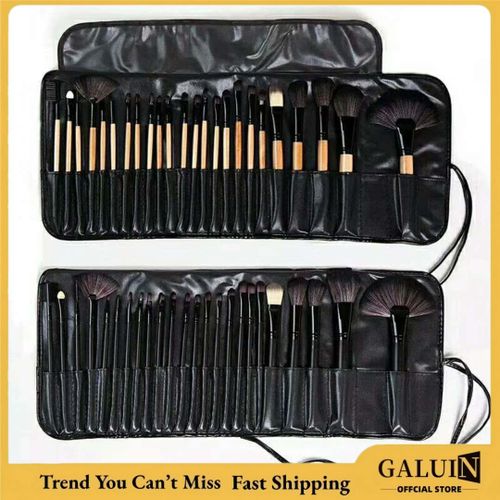 24 Pcs Professional Makeup Brush Set Complete Collection Professional Makeup